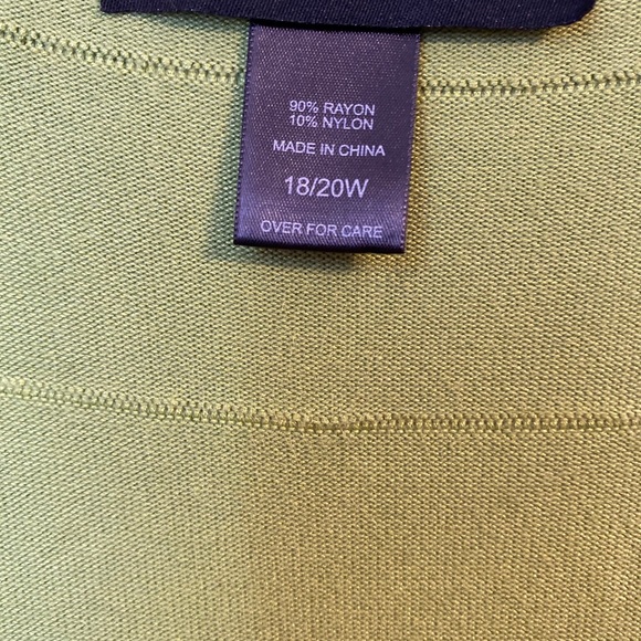 Ashley Stewart Silhouette Sleeveless BodyCon Dress - Picture 3 of 4